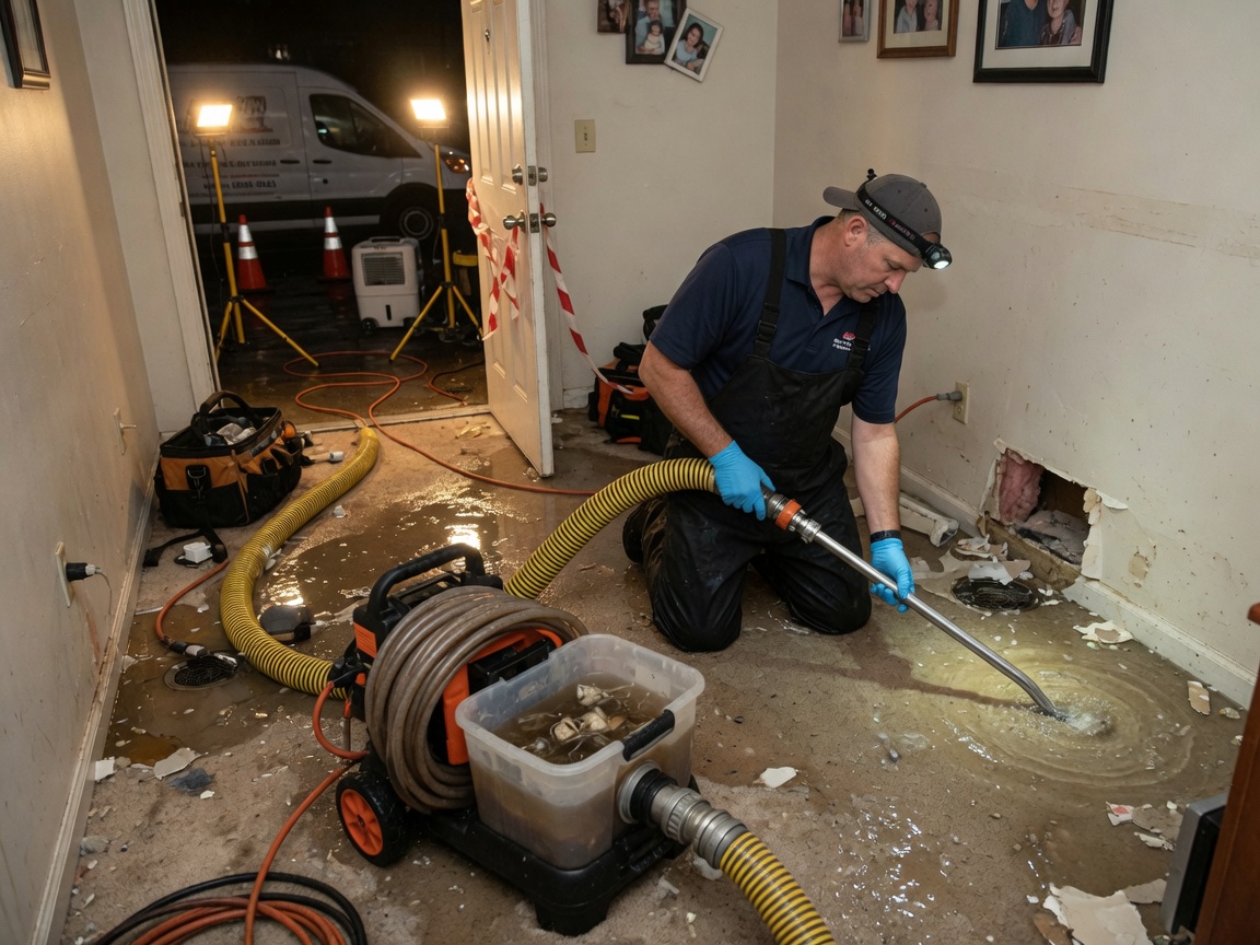 Emergency Water Extraction in North Hills, CA