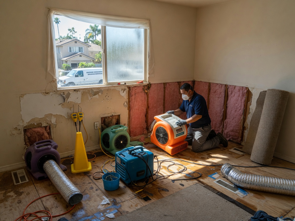 Structural Drying in North Hills, CA