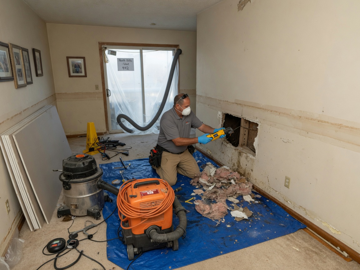 Water Damage Repair and Reconstruction in North Hills, CA