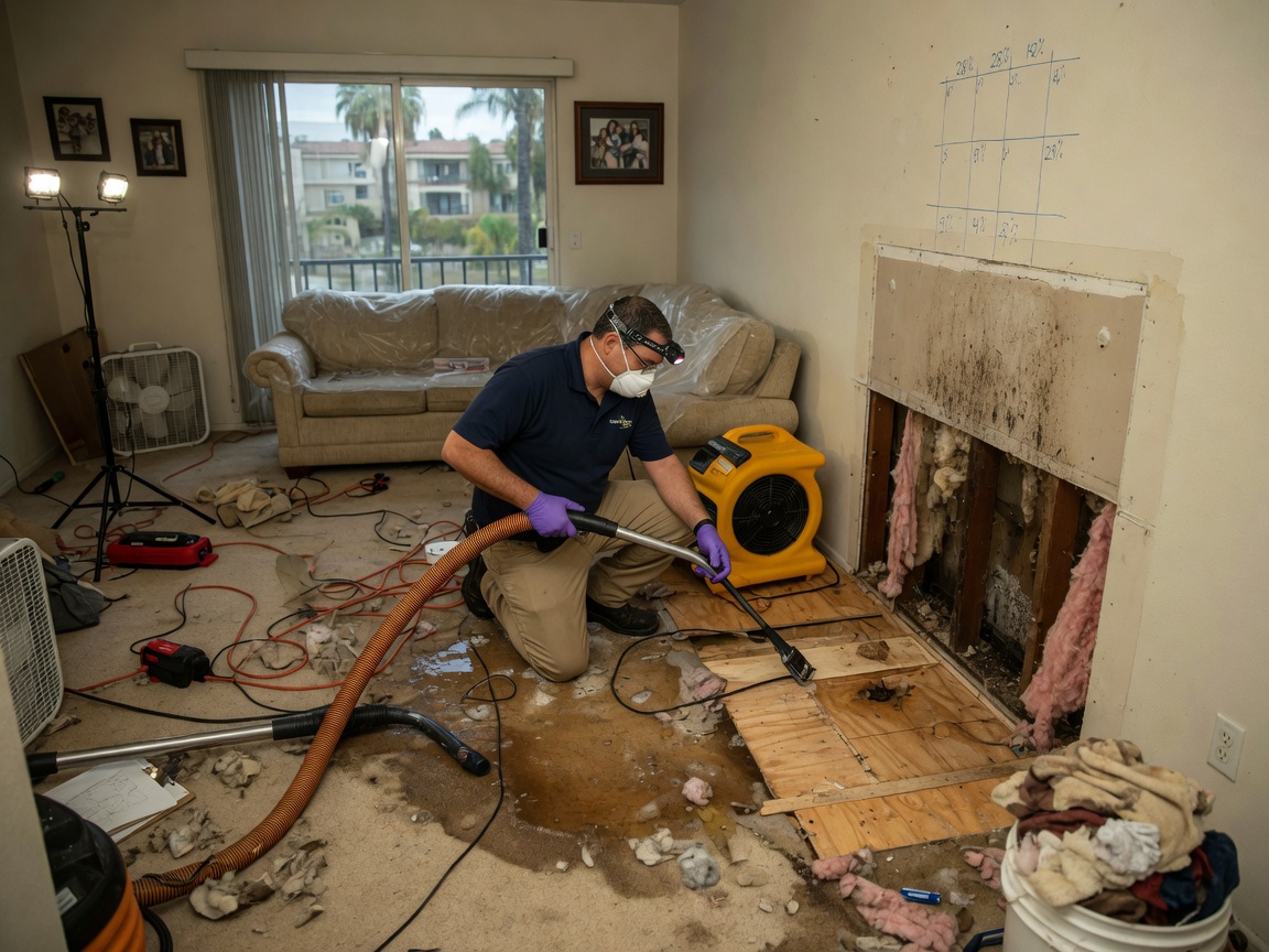 Water Damage Restoration in North Hills, CA